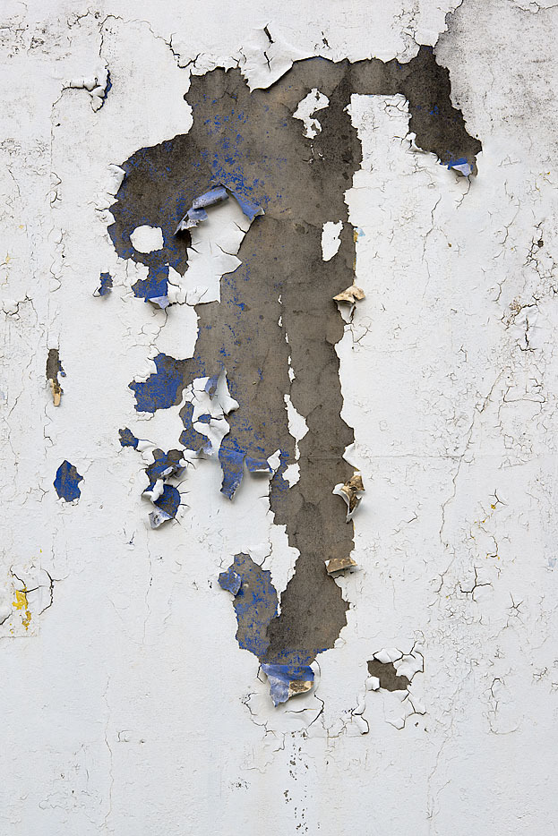 "Running Man" Peeling Paint -Memphis